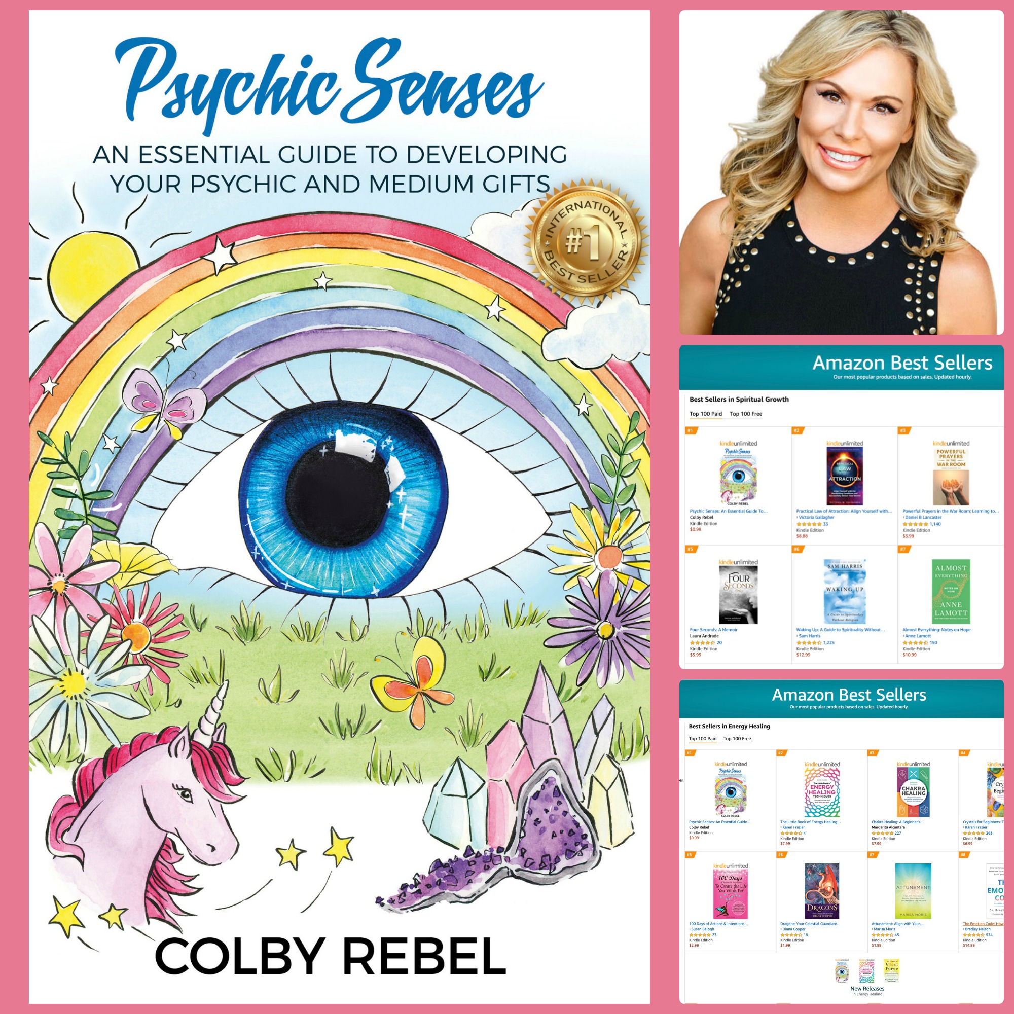 psychic senses colby rebel bestseller