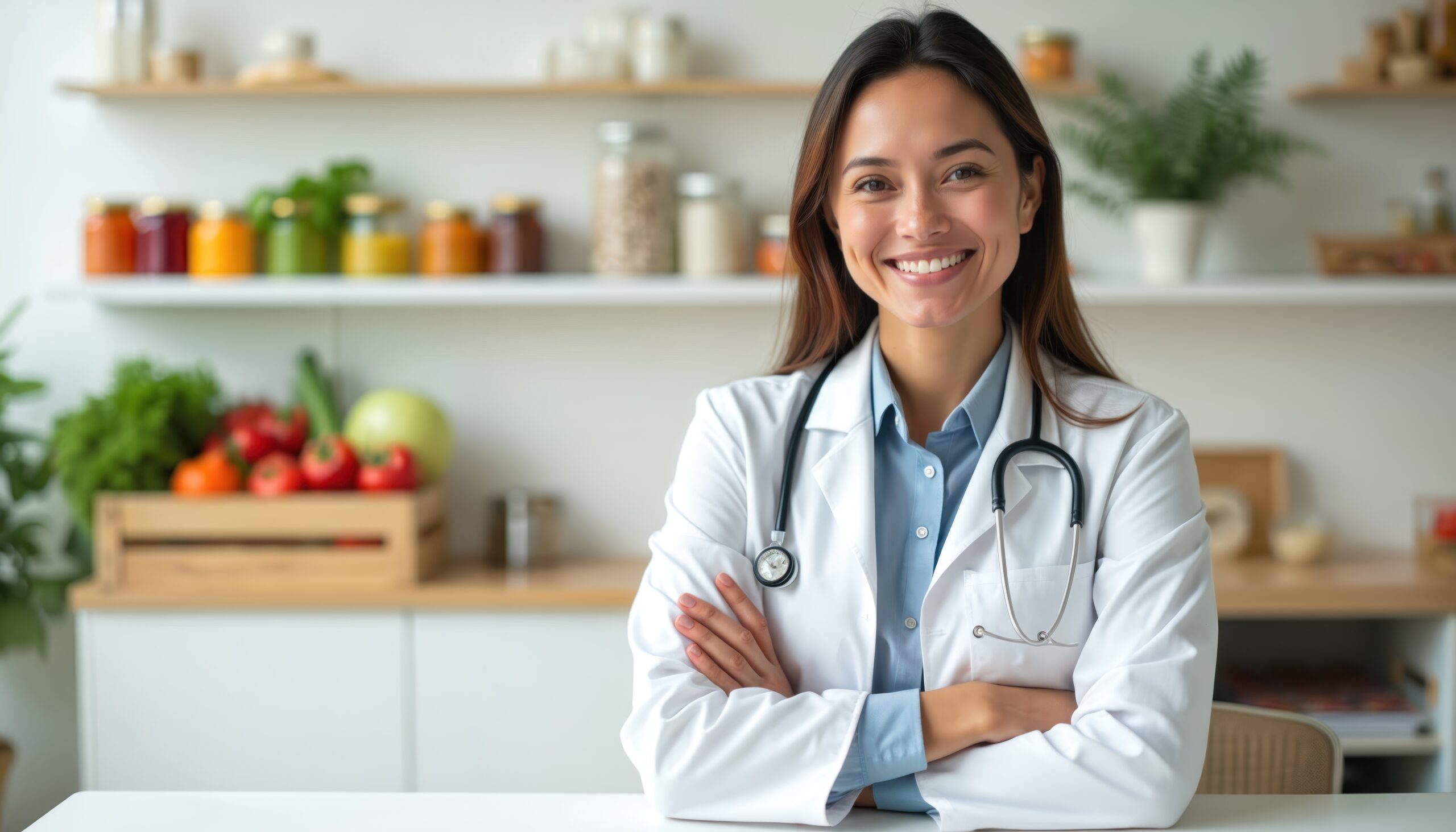 Successful functional medicine practitioner.